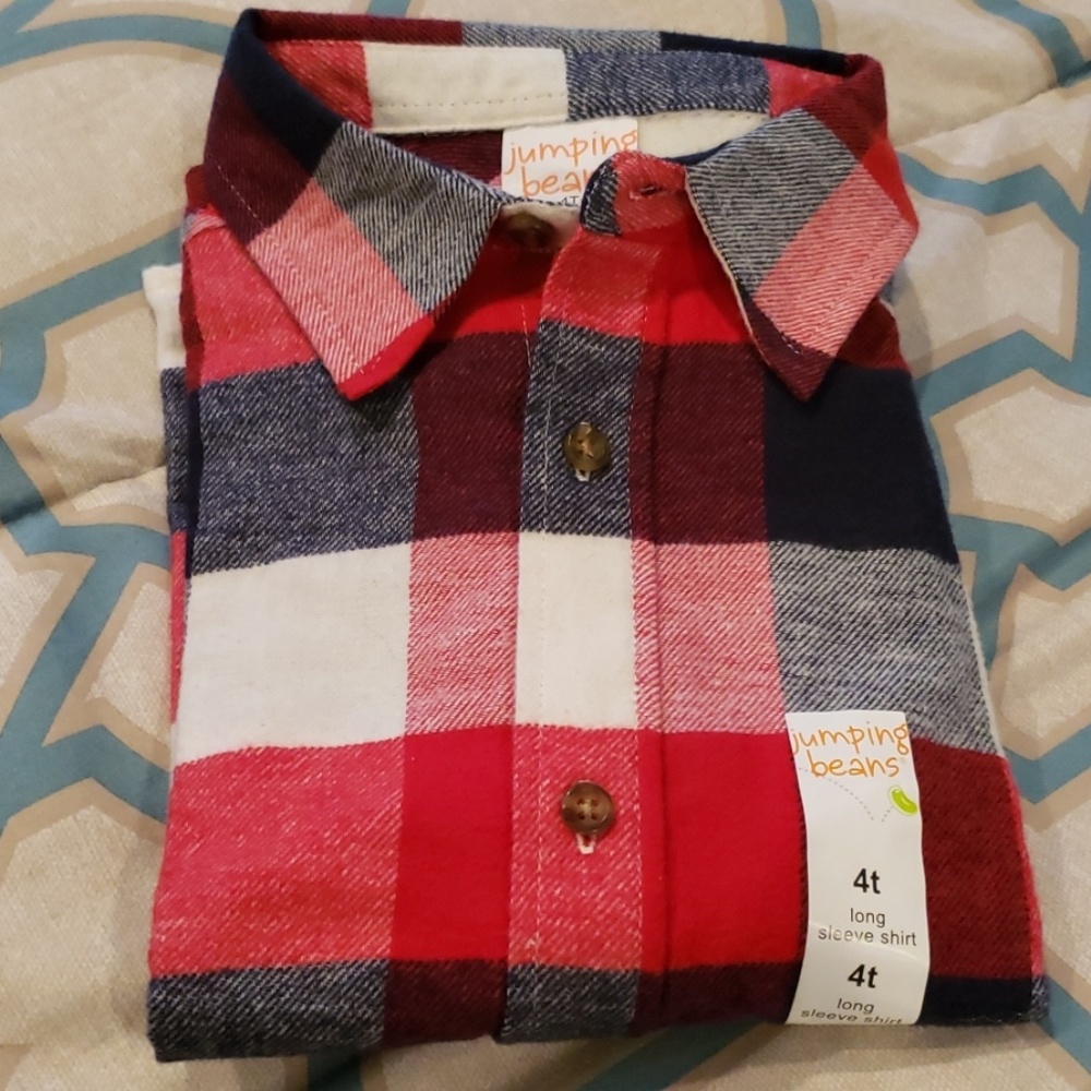 Boys plaid shirt